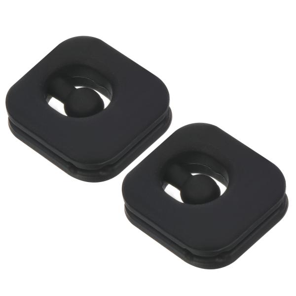 uxcell PATIKIL テニス振動ダンパー 2個 四角形 シリコンショックアブソーバー ラケッ...