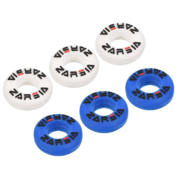 uxcell PATIKIL テニス振動ダンパー 6個 ラウンド型 シリコーン ショックアブソーバー...