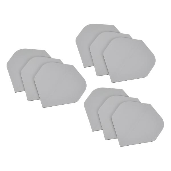 uxcell PATIKIL ダーツフライト 9個 PET 標準ダーツアクセサリー交換部品 ソフトチ...