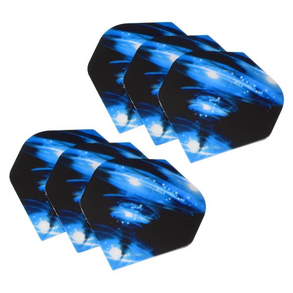 uxcell PATIKIL ダーツフライト 6個 PET 標準ダーツアクセサリー交換部品 ソフトチ...