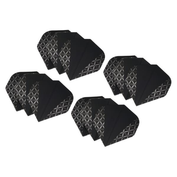 uxcell PATIKIL ダーツフライト 12個 PET 標準ダーツアクセサリー交換部品 ソフト...