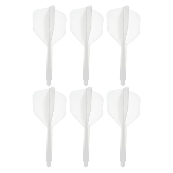 uxcell PATIKIL 一体型ダーツシャフトとフライト 6個 耐久性 プラスチック ダーツフラ...