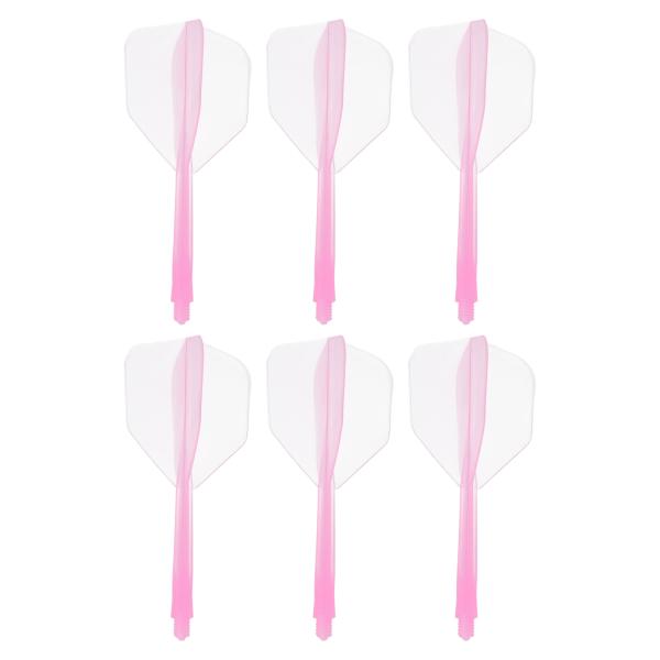 uxcell PATIKIL 一体型ダーツシャフトとフライト 6個 耐久性 プラスチック ダーツフラ...