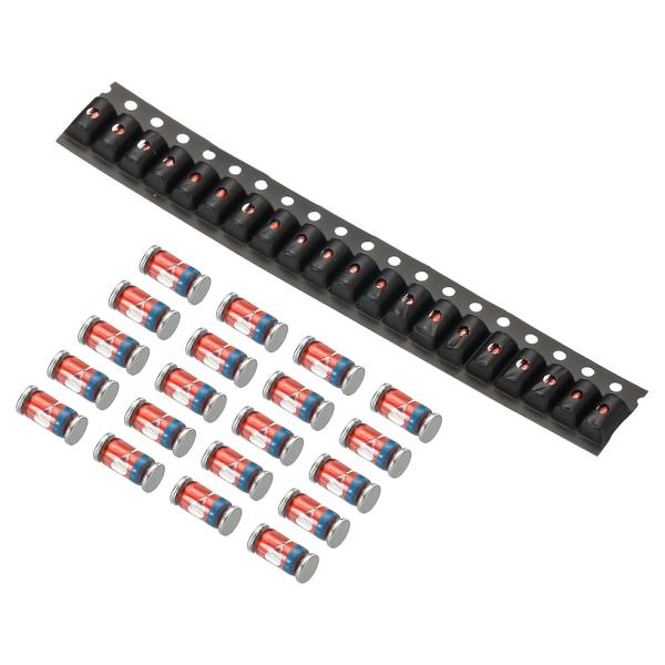 uxcell PATIKIL ツェナーダイオード 20個 1W 表面実装ダイオードキット 12V L...