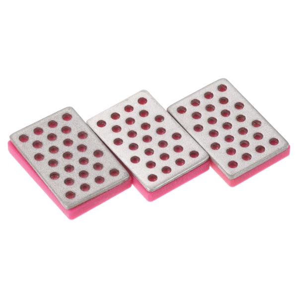 PATIKIL 1.2"x0.8" 500グリットの細かいスキー・スノーボード用ダイヤモンド砥石 3...