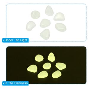 uxcell 夜光石 発光小石 グローロック ...の詳細画像4