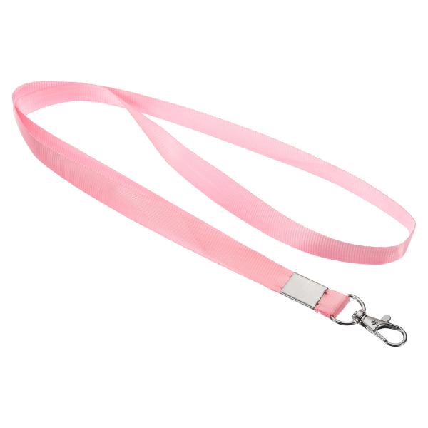 PATIKIL 43cmネックストラップ 50個 1.5cm幅 フラットストラップランヤード 回転フ...