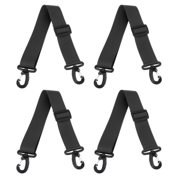 PATIKIL 80cmx3.8cm ローラースケートリーシュ 4個 調整可能 スキーブーツキャリア...