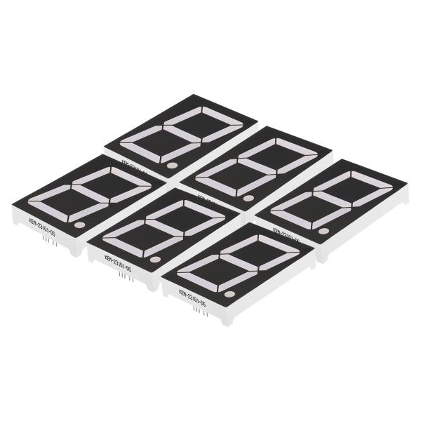 PATIKIL LEDディスプレイデジタル管 6個 7セグメント 10ピン 1ビット 47.8x69...