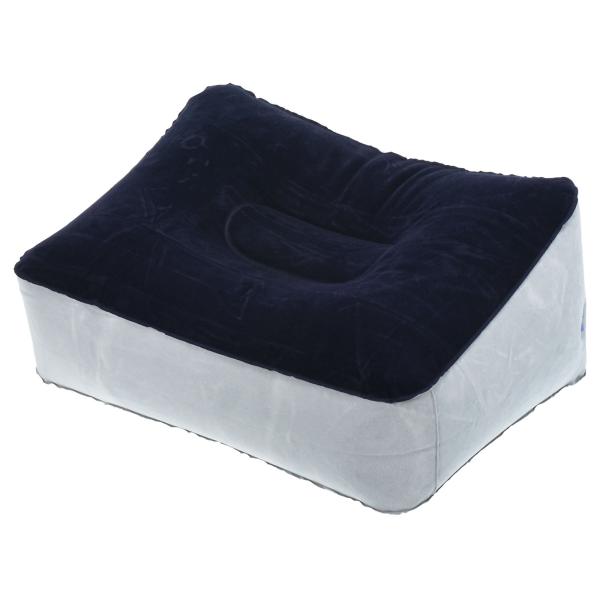 PATIKIL トラベルフットレスト枕 膨張可能なフットレストクッション カーシートフットレストレッ...