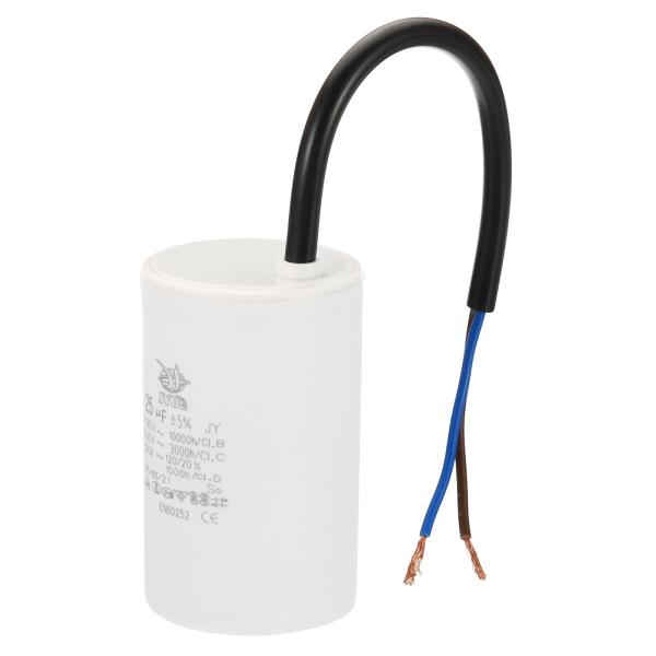 PATIKIL CBB60 25uf ランニングコンデンサー 1個 AC 450V 2ワイヤー 50...