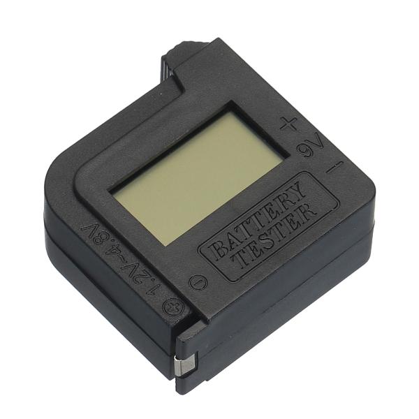 PATIKIL デジタルバッテリーテスター プラスチック クリアスクリーンバッテリー電気テスター ボ...