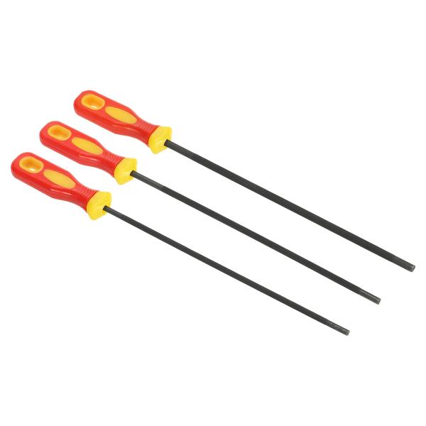 uxcell PATIKIL 4.0/4.8/5.5mm チェーンソーチェーンシャープニングファイル...