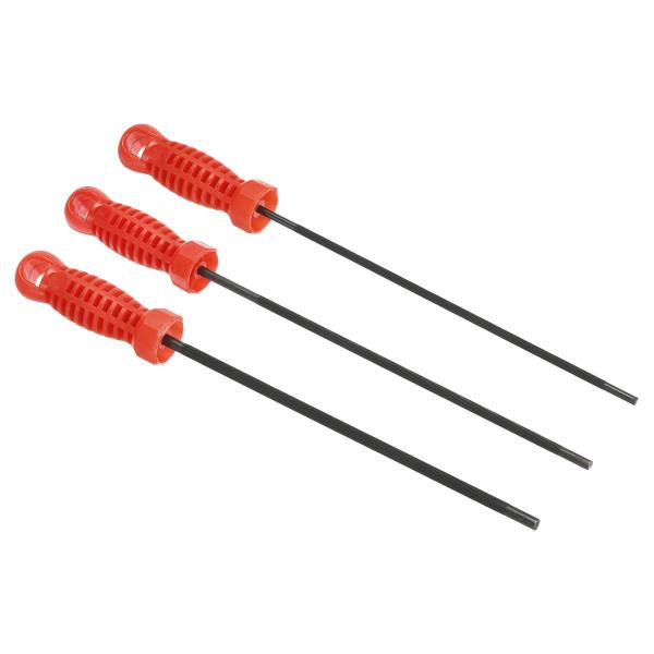 uxcell PATIKIL 4.0/4.8/5.5mm チェーンソーチェーンシャープニングファイル...