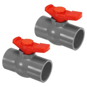岩崎 樹脂製 ボールバルブ 40A ソケット式 40mm 塩ビ管 ボール弁 通水