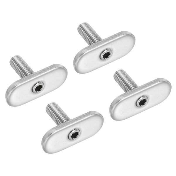 PATIKIL Tスロットボルトの交換 316ステンレス鋼 カヤックレールトラッ クネジ ミニレール...