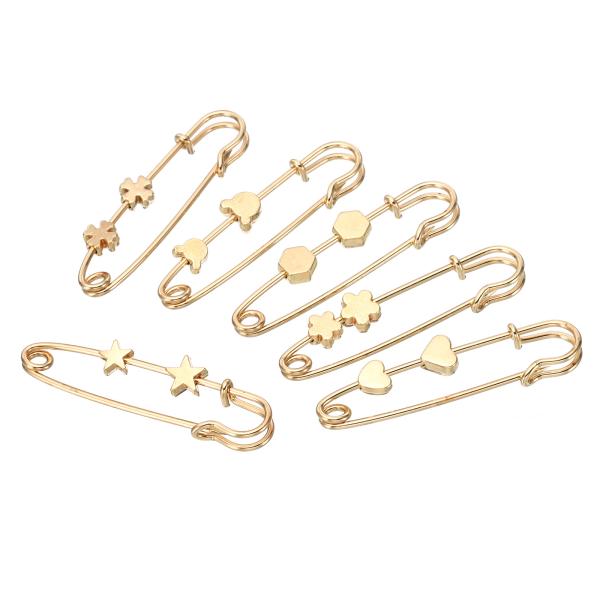 uxcell PATIKIL シミュレーションパールセーフティピン 女性用衣類セーターショール装飾用...