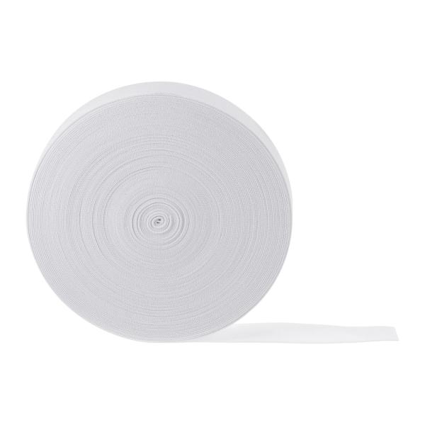uxcell 縫製ゴムバンド 平編みストレッチゴムコード DIY プロジェクト用 芸術品と工芸品用 ...