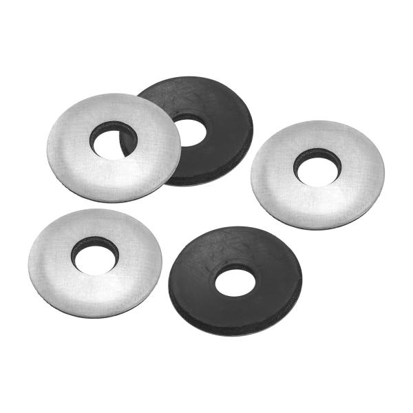 PATIKIL M8x25mm EPDMボンデッドシールワッシャー 50個入り ガルバニズドネオプレ...