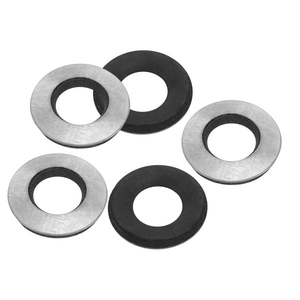 PATIKIL M10x20mm EPDMボンデッドシールワッシャー 100個入り ガルバニズドネオ...