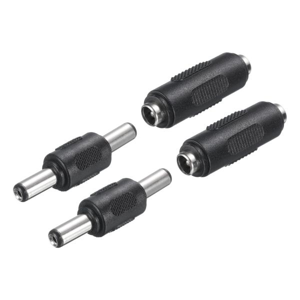 uxcell DC電源コネクタアダプター LEDストリップCCTV用 2個 12V メス-メス 2個...