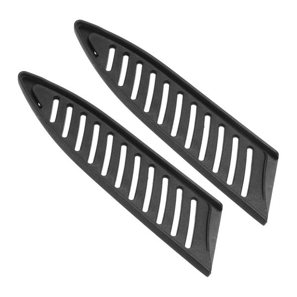 PATIKIL PPセーフティナイフカバースリーブ 5"セラミックナイフ用 2個セット ナイフエッジ...