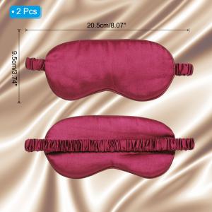 PATIKIL シルク アイマスク 2個セット...の詳細画像2