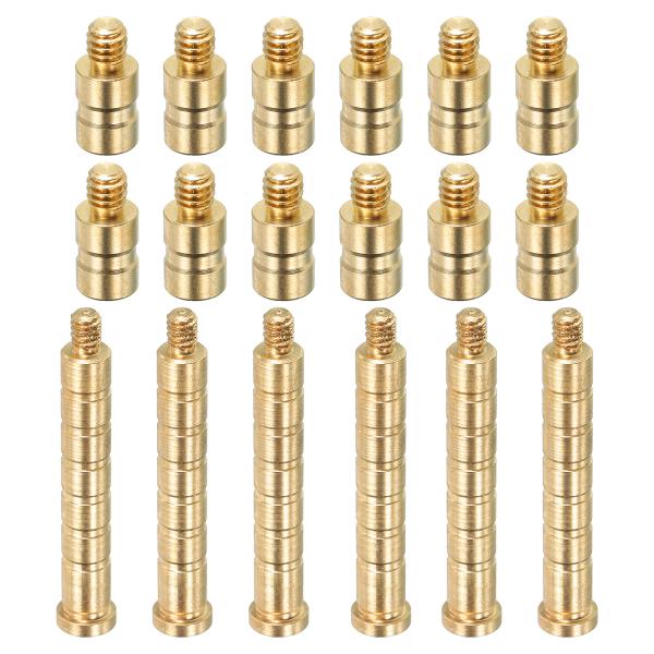 uxcell PATIKIL 25/100グレ イン アーチェリーアローインサート .244カーボン...