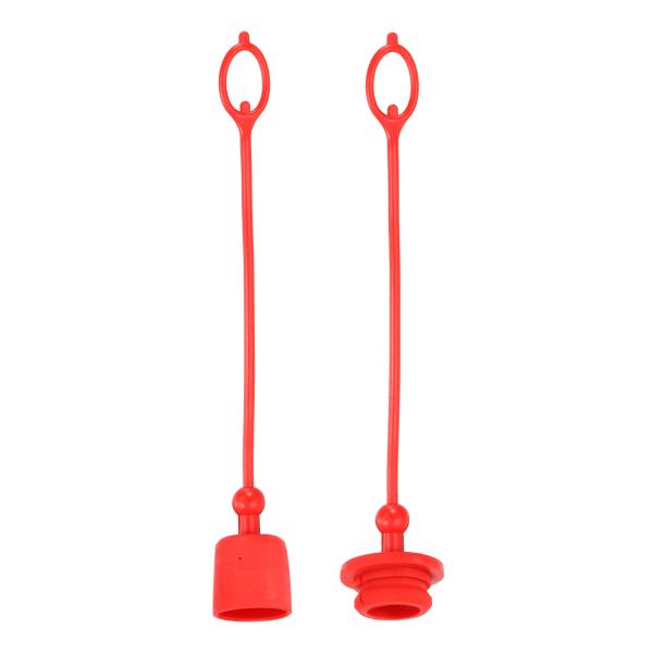 PATIKIL 6.4 mm ISO 5675 油圧カプラー オスダストキャップとメスプラグカバー ...