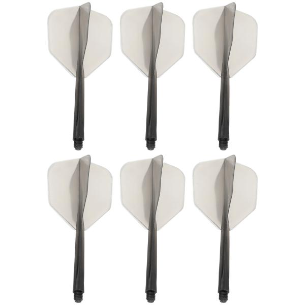 uxcell PATIKIL 一体型ダーツシャフトとフライト 6個 2BA 耐久性 プラスチック ダ...