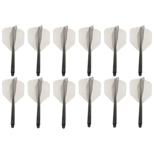 uxcell PATIKIL 一体型ダーツシャフトとフライト 9個 2BA 耐久性 プラスチック ダ...