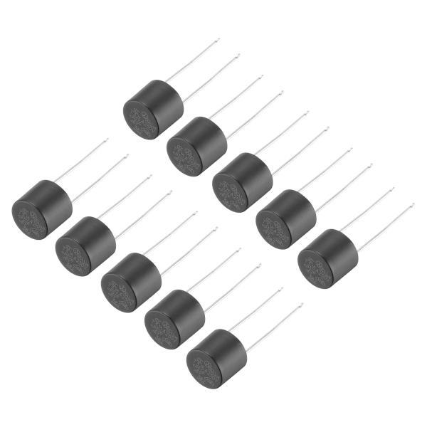 uxcell 50個 円筒形DIPマウントミニチュアラウンドスローブローマイクロヒューズ T3.15...