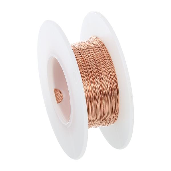 uxcell PATIKIL ソリッド裸銅線 30ゲージ 純銅線 0.25 mm ソフトビーズワイヤ...