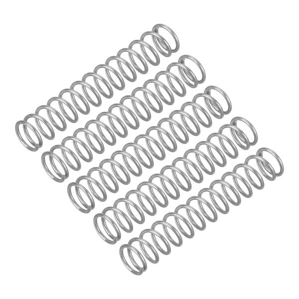 uxcell バネ 押しバネ 圧縮バネ コイルスプリング 線径0.9mm 外径8mm 自由長45mm...