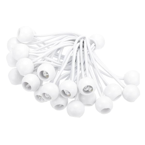 PATIKIL 4"タープボールバンジーコード 50個パック キャノピー タープ テントポール用 弾...