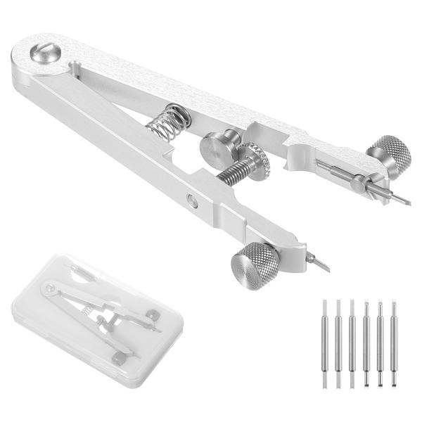 uxcell 8個1.5 x 12?25mmウォッチスプリングバープライヤーツールキット ステンレス...