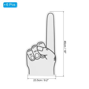PATIKIL 巨大フォームフィンガー 18 ...の詳細画像2