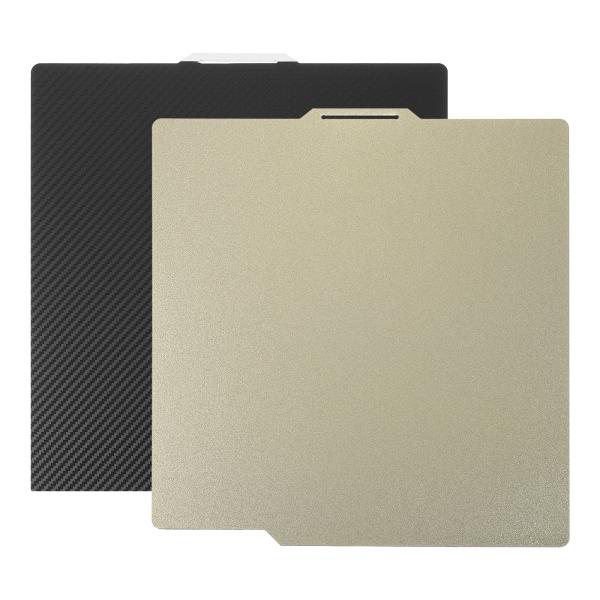 uxcell 3DプリンターPET PE Iビルドプレート取り外し可能プラ ットフォーム スプリング...