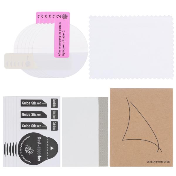 uxcell 6枚のウォッチガラス画面保護フィルム 36mm HD 高精細 アンチスクラッチ 防水 ...