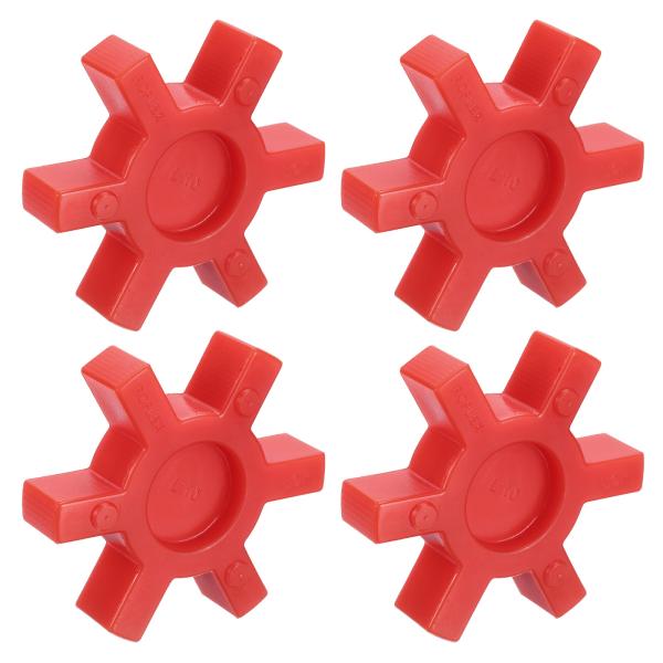 uxcell 4個入り L110 ジョーカップリングインサート ウレタンフレキシブルソリッドタイプジ...