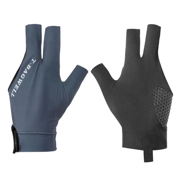 PATIKIL 3本指プールグローブ 左手用 ビリヤードグローブ プールキューアクセサリー シュータ...