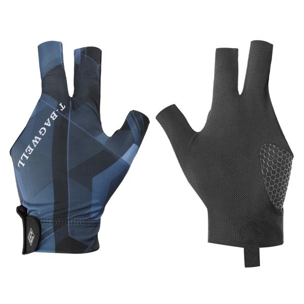 PATIKIL 3本指プールグローブ 左手用 ビリヤードグローブ プールキューアクセサリー シュータ...