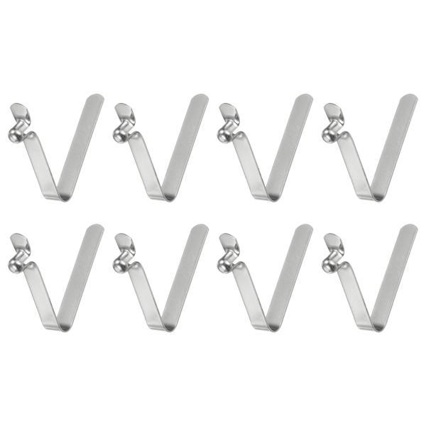 uxcell 8パック5x6.5x33 mmシングルボタンカヤックV字型パドルスナップスプリングパッ...