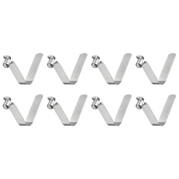 uxcell 8個単ボタンカヤックパドルスナップスプリングクリップ8x10x50mm 65Mnスプリ...