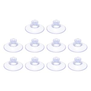 PATIKIL 吸盤 20mm/0.8" 10個入り フックなし PVC吸盤パッド 家庭用キッチンバスルーム 整理 装飾 アイテム 掛けるため 透明な