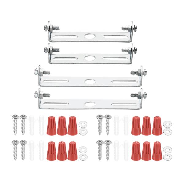 PATIKIL 80mm(3.15"), 95mm(3.74") ユニバーサルライト取り付け スタン...