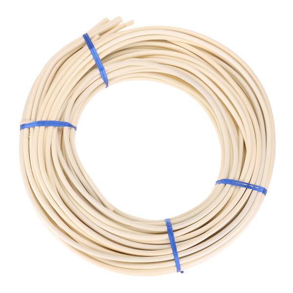 PATIKIL 丸型リードスプライン 26 M 籐ウェビングロール 籐リードコイル DIY家具バスケ...