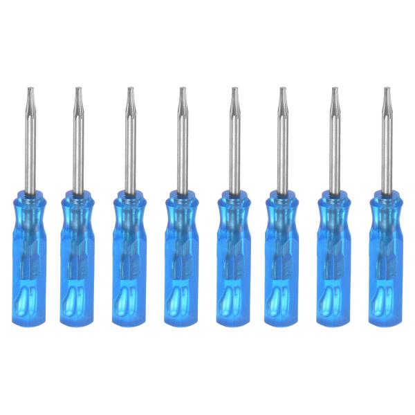 uxcell 8個 ミニトルクススクリュードライバーT5磁気スターヘッド45mm長さ時計眼鏡電子機器...