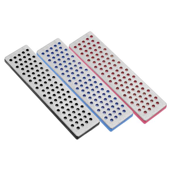 PATIKIL スキースノーボードダイヤモンドストーン100mm、3パック240/360/500グリ...