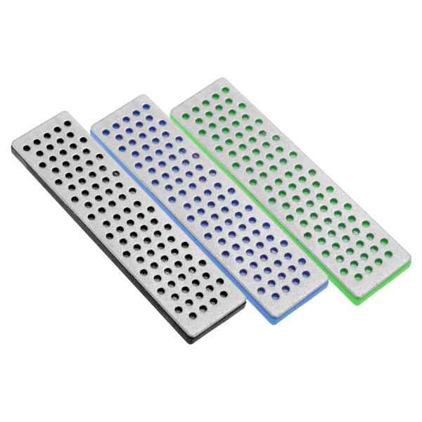 PATIKIL スキースノーボードダイヤモンドストーン100mm、3パック240/360/1000グ...